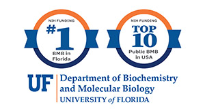 UF Department of Biochemistry and Molecular Biology logo