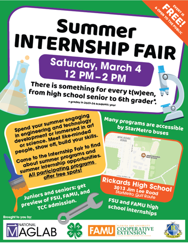 Summer Internship Fair Poster