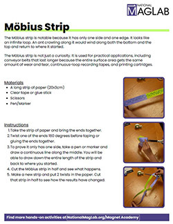 Möbius Strip printable cover