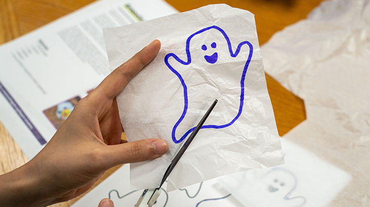 Cut a ghost
