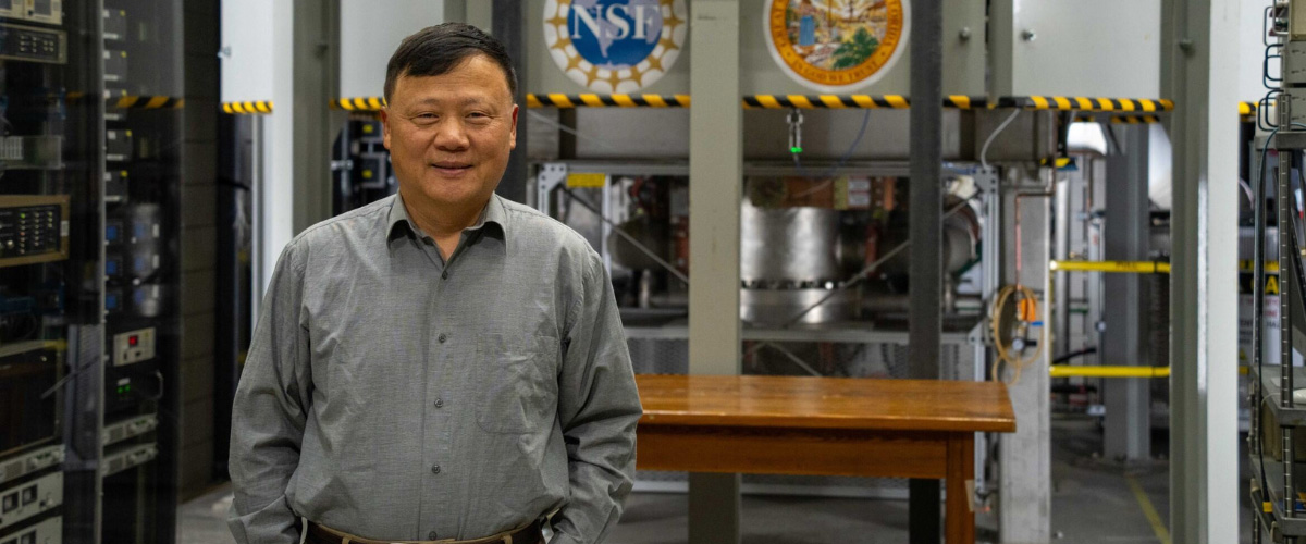 MagLab researcher Zhehong Gan 